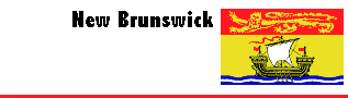 New Brunswick flag and motto