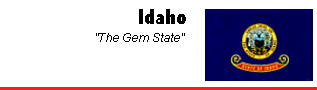 Idaho flag and motto