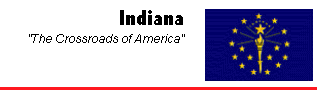 Indiana flag and motto