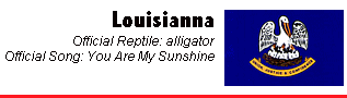 Louisiana flag and motto