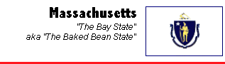 Massachusetts flag and motto
