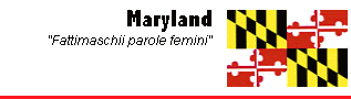 Maryland flag and motto
