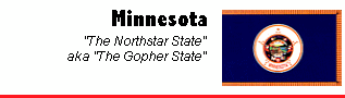 Minnesota flag and motto