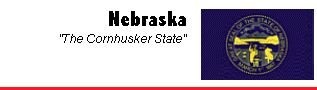 Nebraska flag and motto