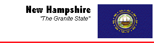 New Hampshire flag and motto