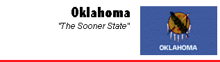 Oklahoma flag and motto
