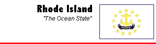 Rhode Island flag and motto