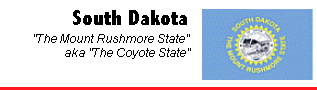 South Dakota flag and motto