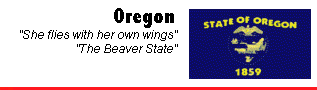 Oregon flag and motto